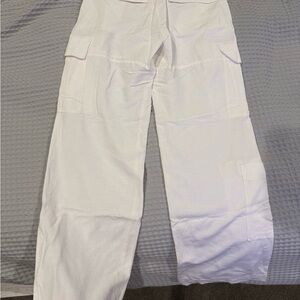 H&M Cream Cargo Pants
